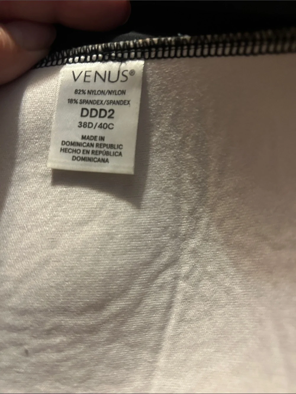 Venus Swim Top 38D/40C